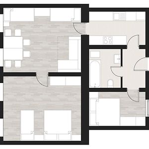 Appartement met Drie Slaapkamers